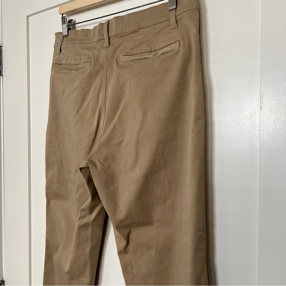 Lucky Brand Pants Mens Size 33x30? Beige Chino Straight Leg Stretch Slash Pocket - Picture 7 of 14